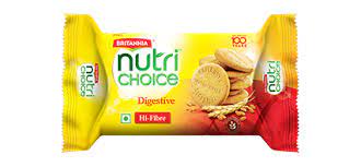 BRITANNIA NUTRICHOICE DIGESTIVE HI-FIBRE BISCUITS